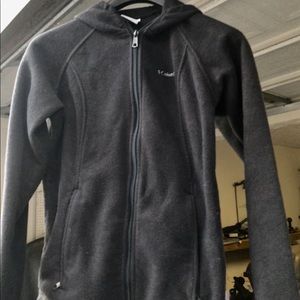 Columbia fleece jacket with hood